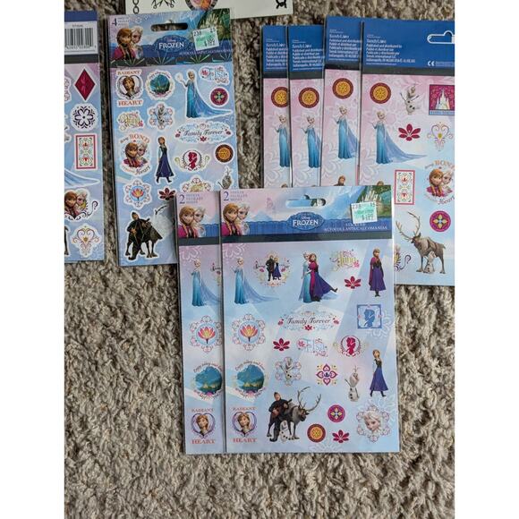 Disney Frozen Scrapbooking Sticker Packs Card Making More - Picture 4 of 4